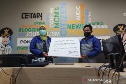 Jurnalis Jatim miliki Pressroom Grahadi yang "Instagramable"