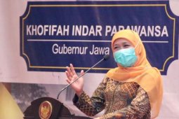 Khofifah berterima kasih kepada Pakde Karwo-Gus Ipul wariskan sistem pembina K3