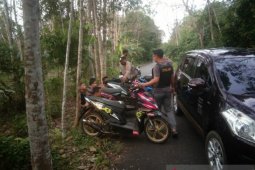 Polsek Awayan tertibkan balapan liar