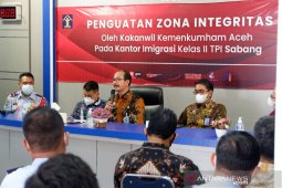 Berkunjung ke Sabang, begini penegasan Kakanwil Kemenkumham Aceh