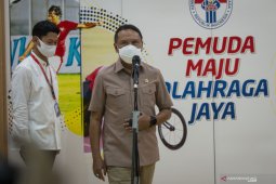 Menpora semangati atlet yang mudik lebaran