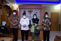 Wabup Tebo terima kunjungan kerja Wakil Wali Kota Sawahlunto