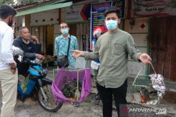 Puluhan ekor jalak kerbau hasil "memikat" di hutan disita dari dua pedagang burung