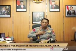 Video - Kapolresta Banjarmasin ajak warga tak mudik dan tetap patuhi protokol kesehatan