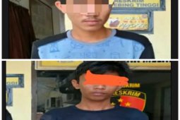 Dua pelaku pencuri HP ditangkap Polsek Tebing Tinggi