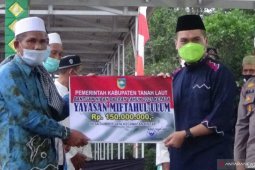 Wabup Tala apresiasi kegiatan organisasi Desa Sumbrr Jaya