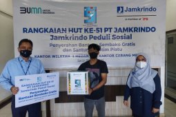 Jamkrindo santuni 1.000 anak yatim dan salurkan 5.100 paket sembako