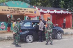 Tiga pilar Tabalong jaga perbatasan antisipasi mudik