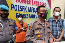 Polisi tangkap pencuri uang pasien  COVID-19 di RSUD Pirngadi Medan