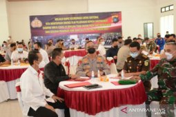 Polda Babel gelar rakor lintas sektoral kesiapan Operasi Ketupat Menumbing 2021