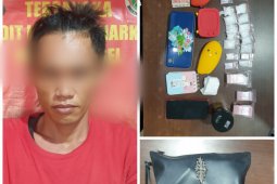 Subdit 3 Ditresnarkoba Polda Kalsel gagalkan peredaran 62,86 gram sabu-sabu