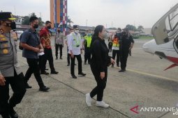 Menhub, Ketua DPR dan Kakorlantas pantau Tol Trans Jawa naik helikopter