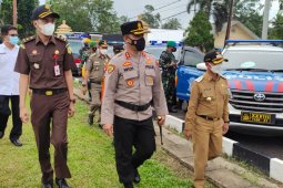 Polres Bangka mendirikan tiga pos operasi Ketupat Menumbing 2021
