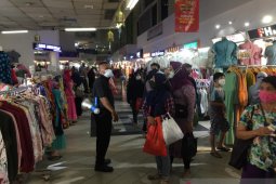 Pasar Tanah Abang Blok A-B-F tutup selama penerapan PPKM Darurat