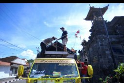 Penyekatan mudik di Pelabuhan Padangbai