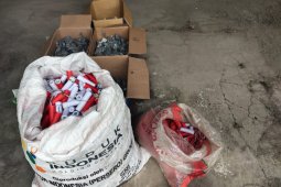 Polres Bondowoso ringkus dua pelaku pembuat bubuk mercon