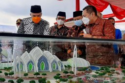 Ganjar apresiasi pembangunan Masjid Agung Purwokerto karya Kang Emil