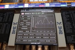 Saham-saham Spanyol di zona hijau  Indeks IBEX 35 bertambah 0,86 persen