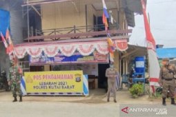 Satpot PP bantu penyekatan di sejumlah titik perbatasan Kaltim