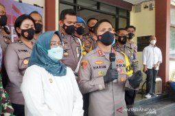 Kapolres Bogor ingatkan warga soal kasus COVID-19 di India