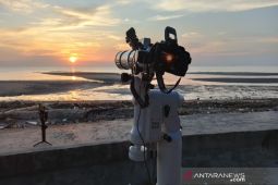 Kemenag Sultra pantau hilal 1 Syawal 2024 di Pantai Bahari Kolaka