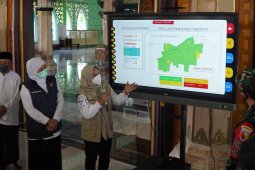 Gubernur Jatim tinjau persiapan pelaksanaan Shalat Id di Kota Mojokerto