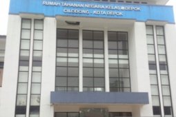 555 warga binaan Rutan Depok dapat remisi khusus Hari Raya