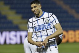 Hakimi: Inter Milan bisa dominasi Italia dan Eropa bersama Conte