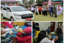 Vaksinasi mobile massal di Tapteng capai 90,20 persen, Bupati: Gerak cepat untuk rakyat