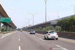 Arus lalu lintas di jalan tol turun hingga 60,8 persen