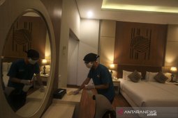 Laid-off hospitality workers in Yogyakarta return to work