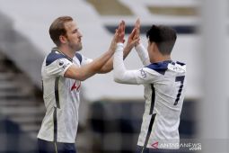 Liga Inggris: Duet kane dan Son bawa Spurs kalahkan Leicester 3-1