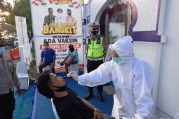 Polisi Gresik temukan pemudik positif COVID-19 setelah rapid antigen