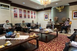 Kapolri bertemu Mentan bahas penguatan sektor pertanian