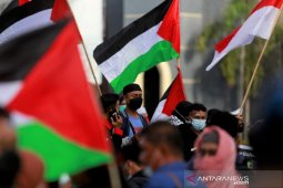 Ormas di Gorontalo menggelar aksi solidaritas untuk Palestina