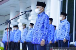 Tingkat kehadiran PNS Asahan 98 persen bupati minta dipertahankan