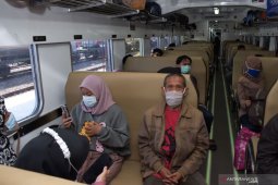 Penumpang KA di Madiun Melonjak
