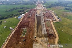 Progres pembangunan kereta cepat Jakarta - Bandung