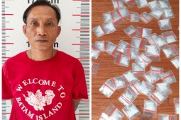 Polisi Pangkalan Susu tangkap Pak De miliki 70 paket sabu-sabu 15,54 gram