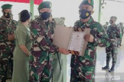 Dandim 0414 Belitung lepas prajurit pindah satuan