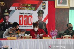 Bupati Tabanan apresiasi program layanan Polisi 110