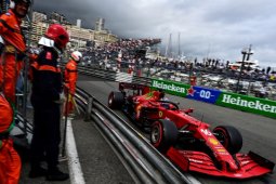 Leclerc rebut pole position di GP Monako