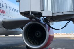 Pesawat Batik Air tabrak garbarata Bandara Bali (video)