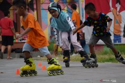 Latihan Sepatu Roda di Madiun
