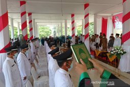 Lantik 71 datok penghulu, ini pesan Bupati Aceh Tamiang