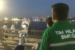BMKG amati  gerhana bulan di Ancol