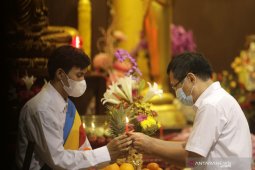 Umat Buddha di Gorontalo peringati Waisak dengan prokes ketat
