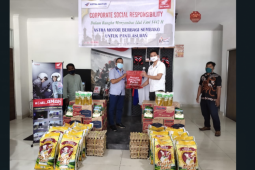 Astra Motor salurkan bantuan sembako untuk dua Panti Asuhan