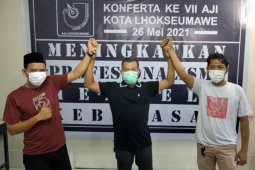 Irmansyah dan Jafaruddin pimpin AJI Kota Lhokseumawe