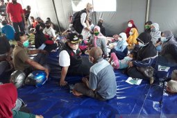 Pemkab Kediri menggelar simulasi penanganan bencana Gunung Kelud